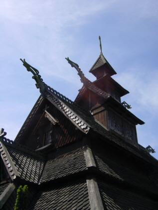 Die norwegische Stab-Kirche