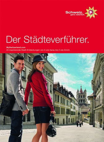"Der Städteverführer" von Schweiz Tourismus