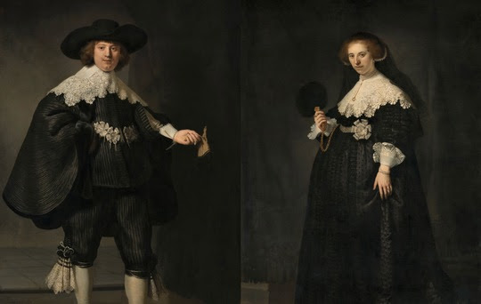 Rembrandts Doppelporträt, bekannt als "Marten und Oopjen", erstrahlt ab 8. März 2018 in neuem Glanz im Rijksmuseum. Bild: Niederländisches Büro für Tourismus und Convention