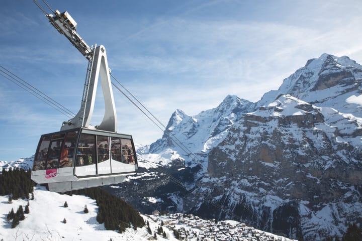 Schilthornbahn - Bild (c) Jungfrau Region Tourismus, Markus 